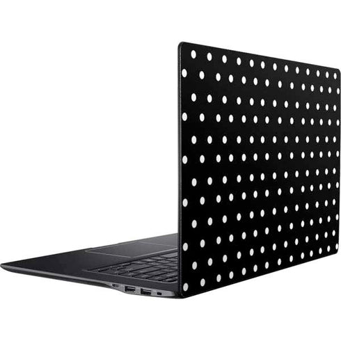 Black and White Polka Dots Ativ Book 9 (15.6in 2014) Skin